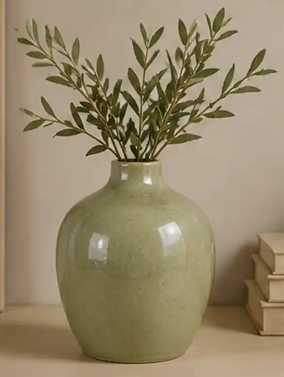 Vase Céramique Sauge
